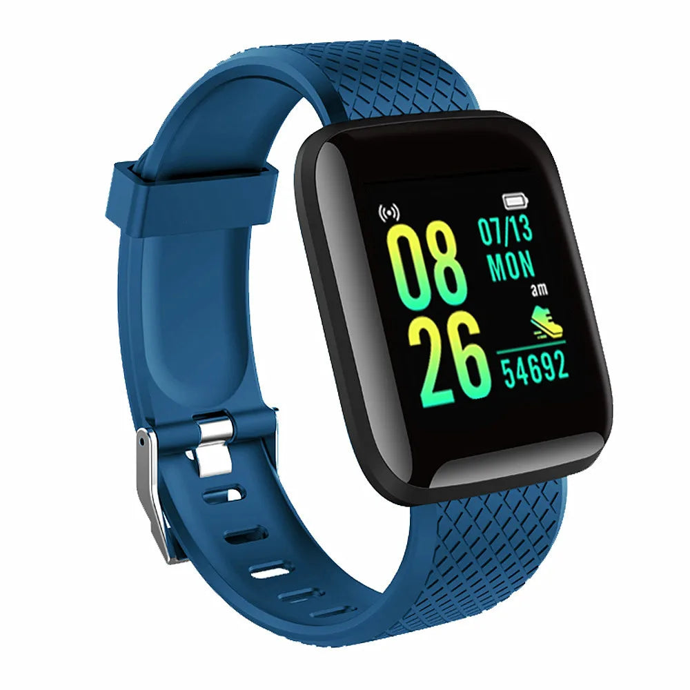 Montre Connectée / Bracelet Fitness Homme & Femme – Bluetooth, Musique, Suivi Sportif, Surveillance du Sommeil, Écran Tactile